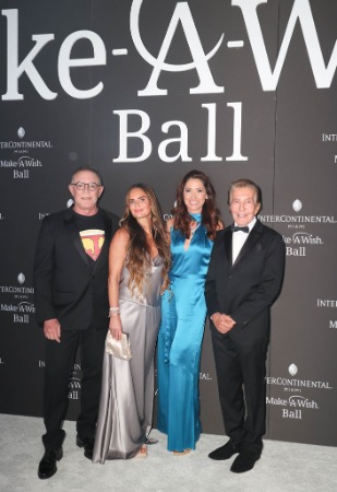 Alvin Malnik and his wife Nancy Elaine Gresham after donating millions dollars to Miami Make-A-Wish 